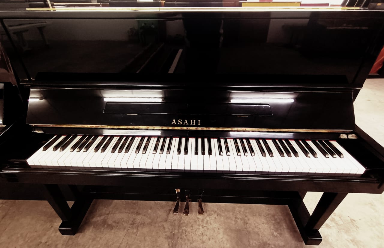 Image for ASAHI U1-AS Black Upright Piano